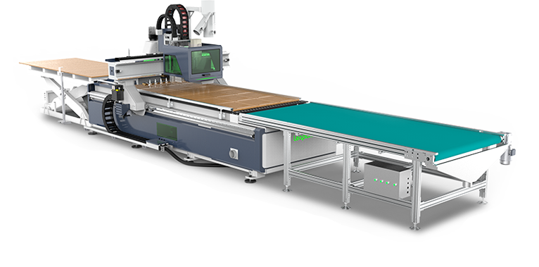 Auto Feeding CNC Furniture Machine Production Line